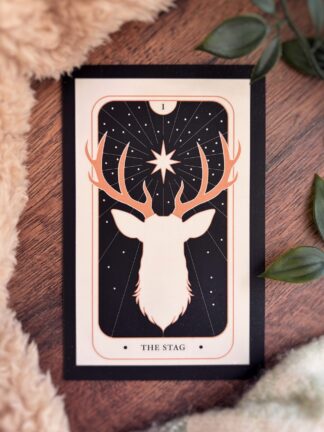 The Stag - Tarot Bookmark